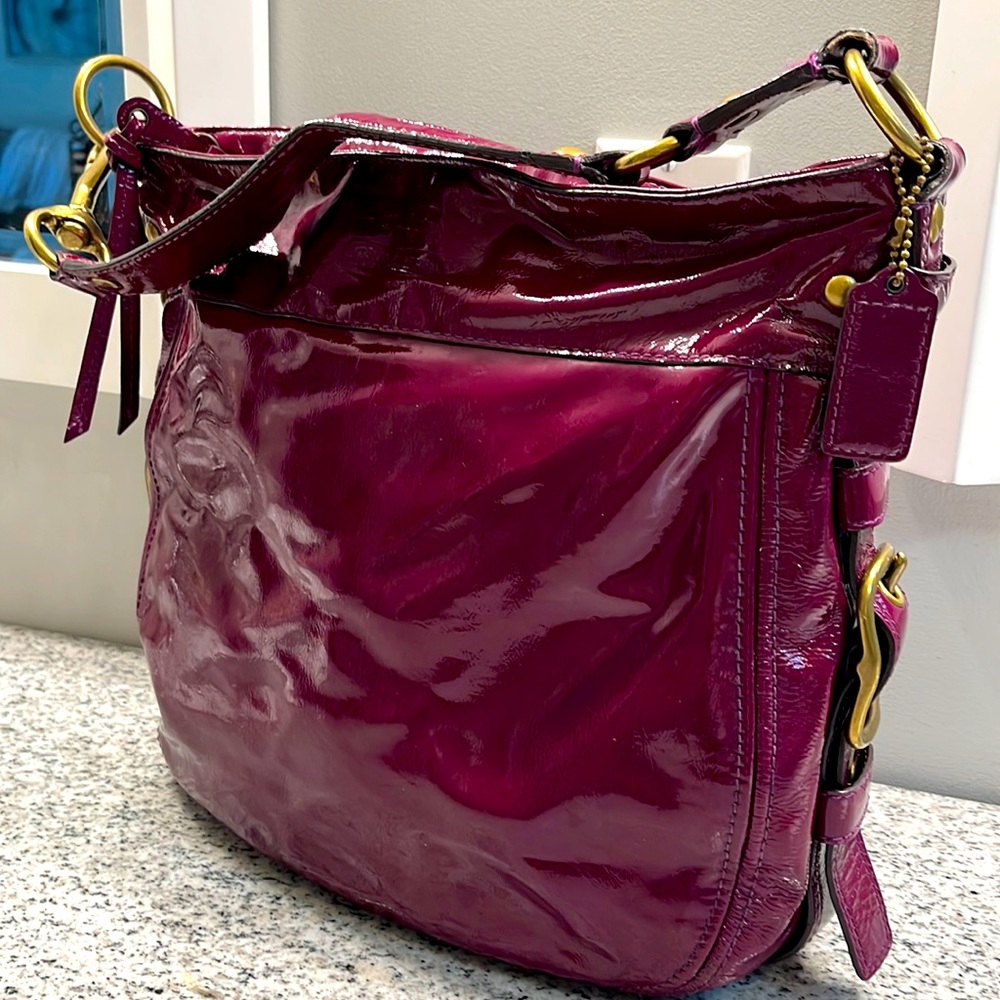 Coach Zoe Hobo Shoulder Bag 12776 EUC